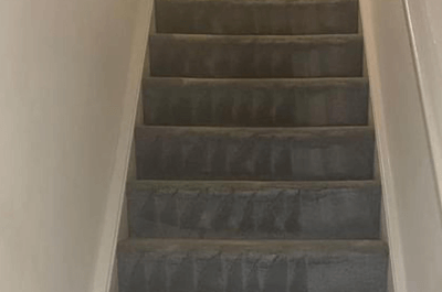 After Stair Carpet Cleaning