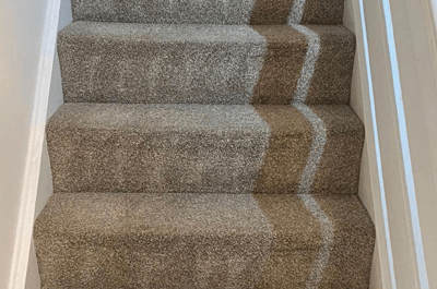 After Stair Carpet Cleaning